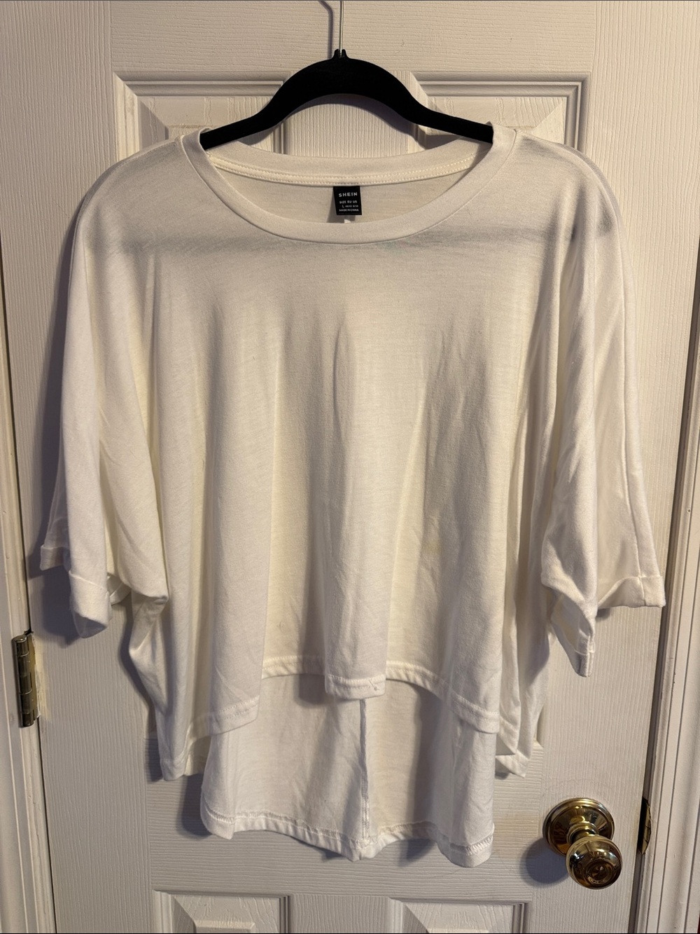Relaxed Layered Short Sleeve Tee